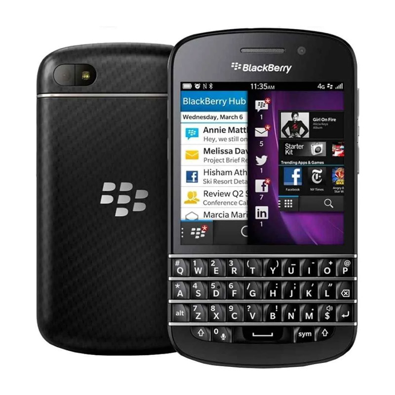 BlackBerry Q10 Classic – Full QWERTY Keyboard | Business Smartphone