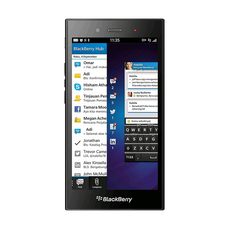 BlackBerry Z3 Smartphone – 8GB, BlackBerry 10, 3G + WiFi, Black