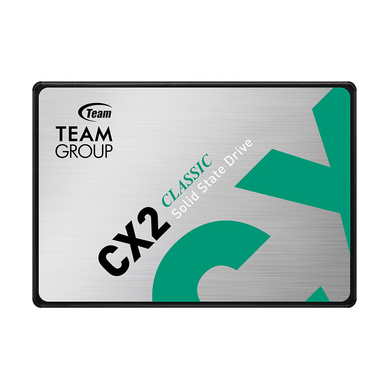 TeamGroup CX2 256GB 2.5" SATA III 3D NAND Internal SSD – Fast & Reliable Storage