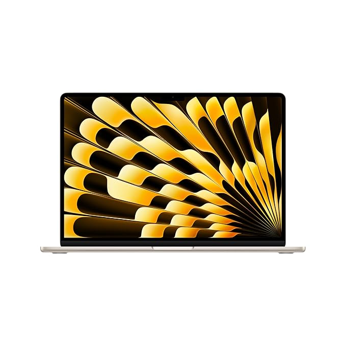 Apple 2025 MacBook Air (15-inch, Apple M4 chip with 10-core CPU and 10-core GPU, 16GB Unified Memory, 512GB)