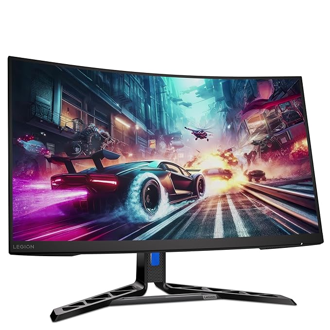 Lenovo Legion-R32qc-30 | 32" (81.2cm) QHD 180Hz Curved Gaming Monitor | 0.5ms, AMD FreeSync