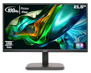 Acer EK220Q 21.5 Inch (54.61 cm) Full HD (1920x1080) Pixels VA Panel LCD Monitor with LED Back Light