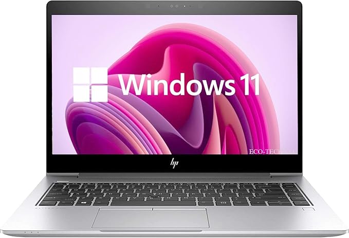 HP (Refurbished) Elitebook 840 G5 14" FHD Business Laptop Computer, Intel Quad-Core i5-8350U, 16GB DDR4 RAM, 512GB SSD