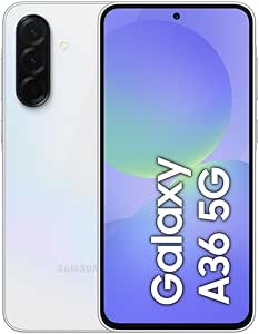 Samsung Galaxy A36 5G, Android Smartphone, 256GB Storage, 8GB RAM, Awesome White