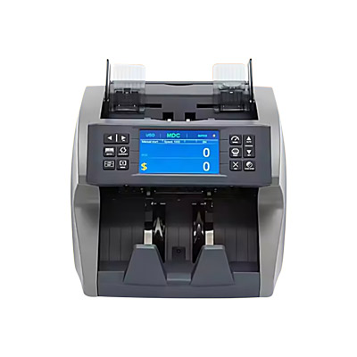 Money Counter Machine with Counterfeit Detector – Mixed Denomination Bill Counter with Value Counting