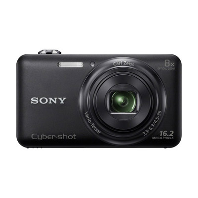 Sony DSC-WX80/B 16.2 MP Digital Camera (Black) – Working Condition + 4GB SD Card
