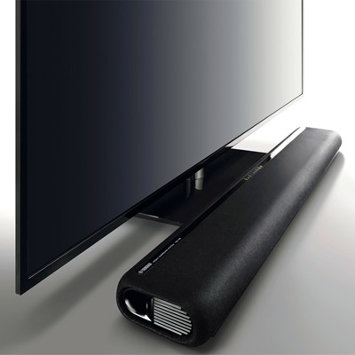 Yamaha YAS-106 Sound Bar with Dual Built-In Subwoofers (Black)