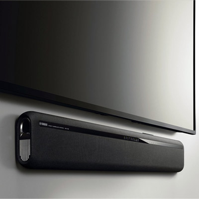 Yamaha YAS-106 Sound Bar with Dual Built-In Subwoofers (Black)