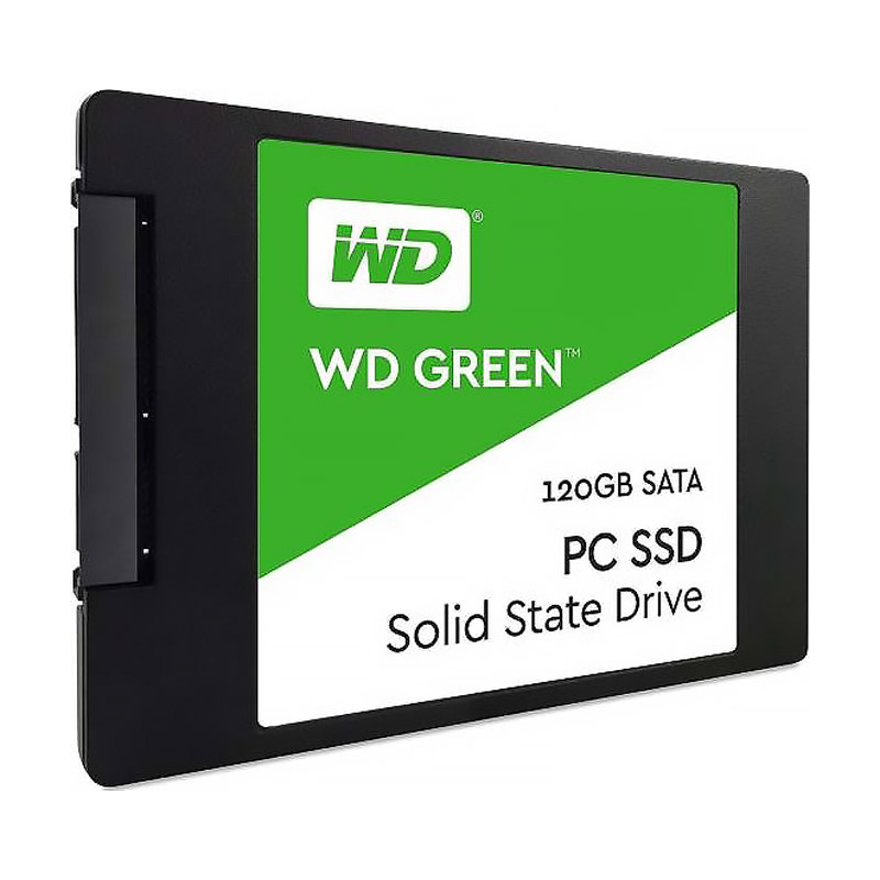 Western Digital 120GB Green SATA III 2.5" Internal SSD | WDS120G1G0A