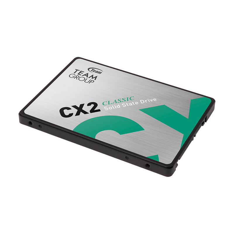 TeamGroup CX2 256GB 2.5" SATA III 3D NAND Internal SSD – Fast & Reliable Storage