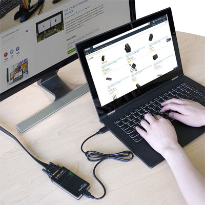 WAVLINK USB 2.0 to DVI/VGA/HDMI Display Adapter – Multi-Monitor Support up to 1080p