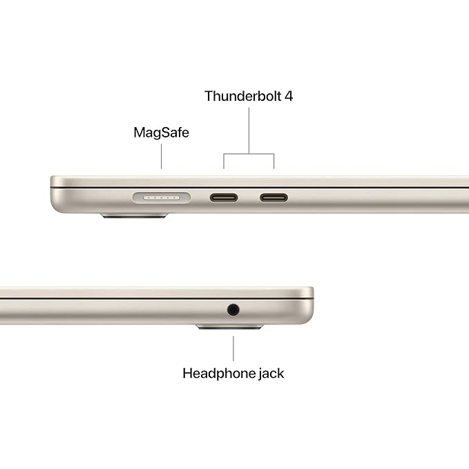 Apple 2025 MacBook Air (15-inch, Apple M4 chip with 10-core CPU and 10-core GPU, 16GB Unified Memory, 512GB)
