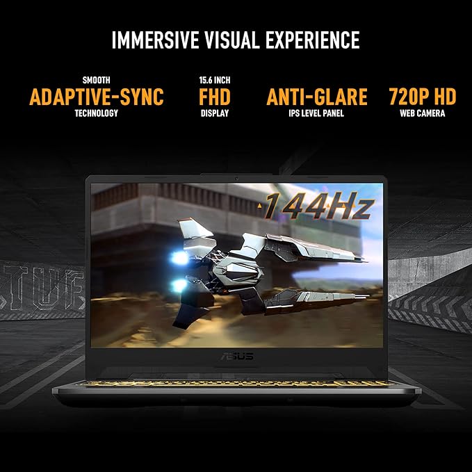 ASUS TUF Gaming A15, AMD Ryzen 7 7435HS Gaming Laptop(NVIDIA RTX 3050-4GB/60W TGP/16GB RAM/512GB SSD/FHD/15.6"