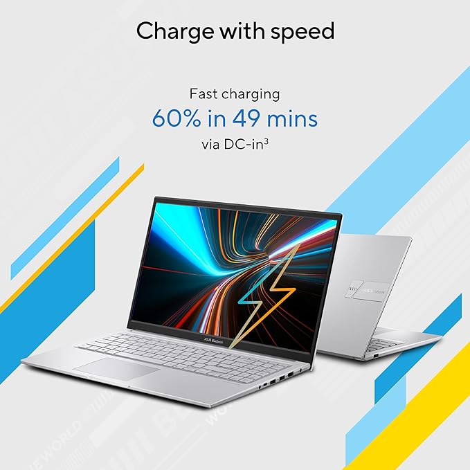 ASUS Vivobook 15, Intel Core i3-1315U 13th Gen | 15.6" FHD | 8GB RAM | 512GB SSD | Win11