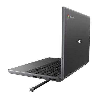 ASUS Chromebook CR1100FKA 11.6" Touchscreen Laptop – Intel Celeron N4500, 4GB RAM, 64GB eMMC, Chrome OS
