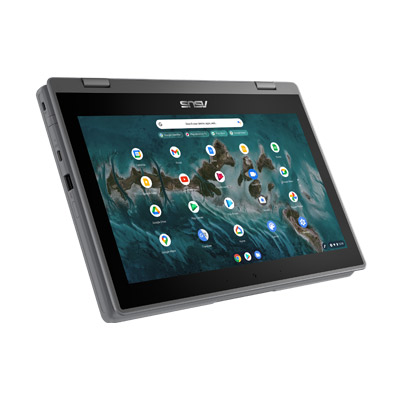 ASUS Chromebook CR1100FKA 11.6" Touchscreen Laptop – Intel Celeron N4500, 4GB RAM, 64GB eMMC, Chrome OS