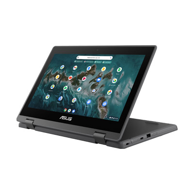 ASUS Chromebook CR1100FKA 11.6" Touchscreen Laptop – Intel Celeron N4500, 4GB RAM, 64GB eMMC, Chrome OS
