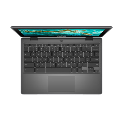 ASUS Chromebook CR1100FKA 11.6" Touchscreen Laptop – Intel Celeron N4500, 4GB RAM, 64GB eMMC, Chrome OS