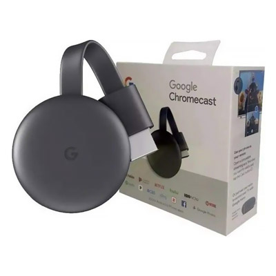 Google 3rd Generation Chromecast (Charcoal)
