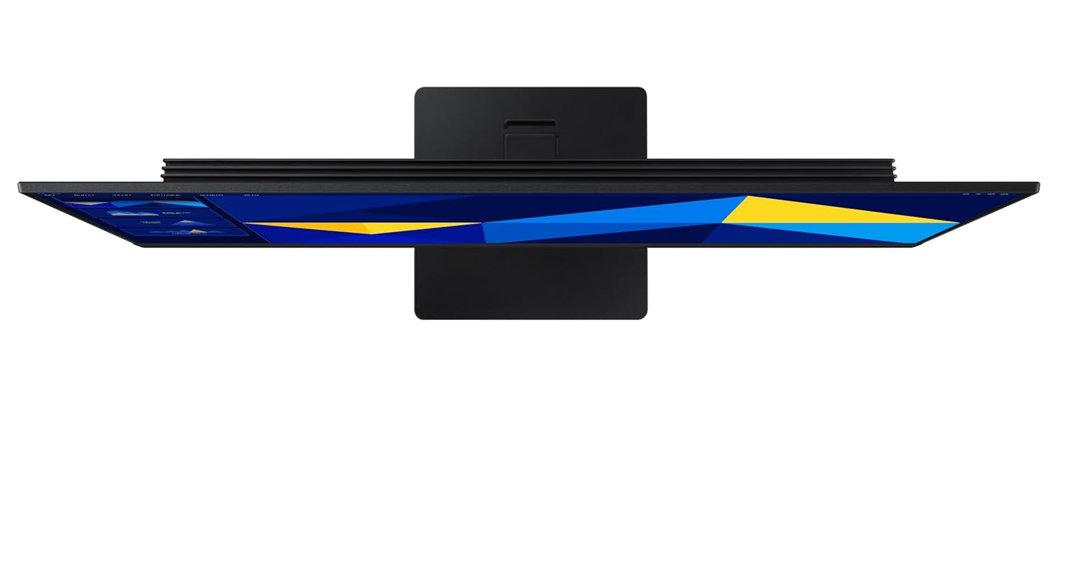 Samsung 24" (60.5 cm) S3 Flat Monitor|Super Slim Borderless Design|IPS Panel|FHD 1920 x 1080|100 Hz|5 ms|Ports-HDMI,VGA Black