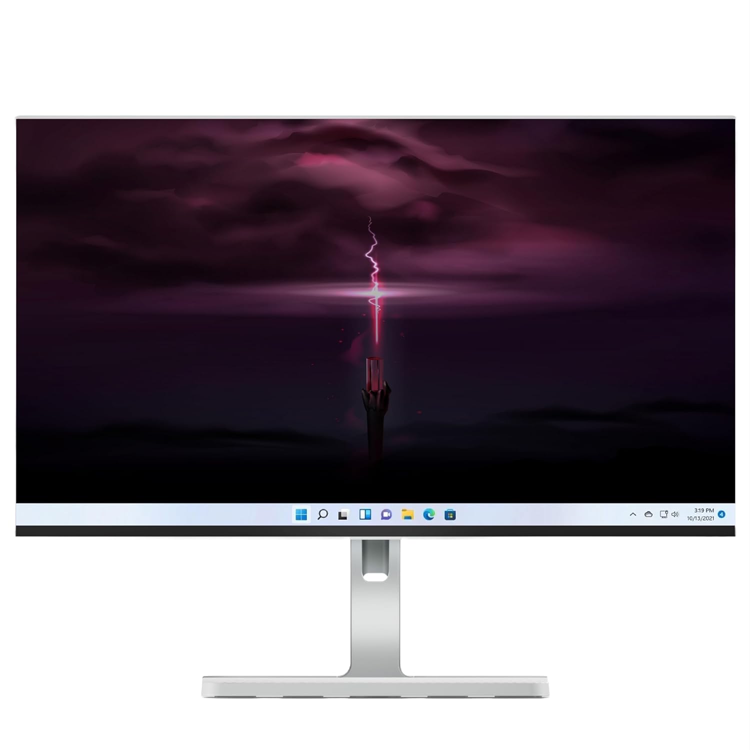 Lenovo L-Series 24 inch (60.4cm) FHD IPS Monitor| 100Hz, 1ms, FreeSync, 3Wx2 Speakers