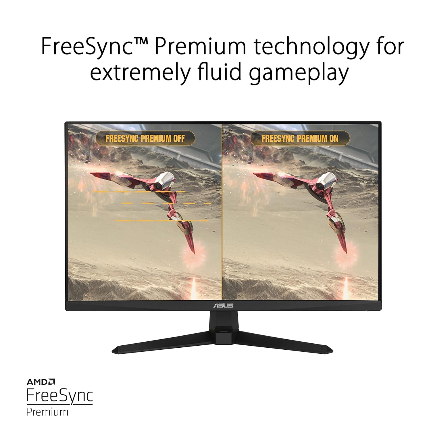 ASUS TUF Gaming 23.8 inch 1080P Monitor (VG247Q1A) - Full HD, 165Hz (Supports 144Hz)