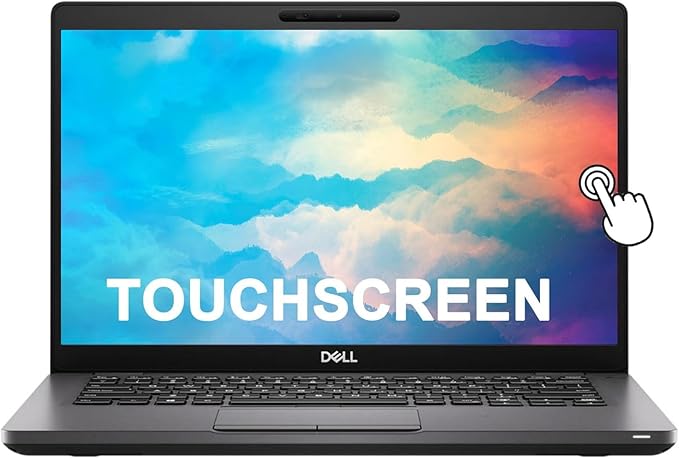 Dell Latitude 5400 Laptop | 14-inch FHD Touchscreen | Core i7 - 8665U - 8th Gen | 8GB RAM - 256GB SSD | Windows 10 Pro