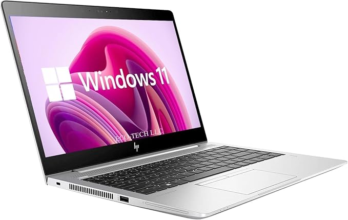 HP (Refurbished) Elitebook 840 G5 14" FHD Business Laptop Computer, Intel Quad-Core i5-8350U, 16GB DDR4 RAM, 512GB SSD