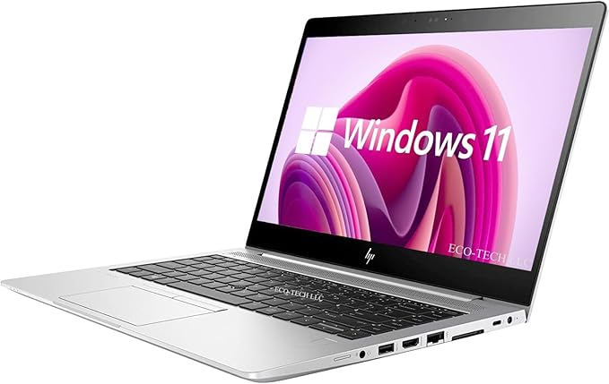 HP (Refurbished) Elitebook 840 G5 14" FHD Business Laptop Computer, Intel Quad-Core i5-8350U, 16GB DDR4 RAM, 512GB SSD