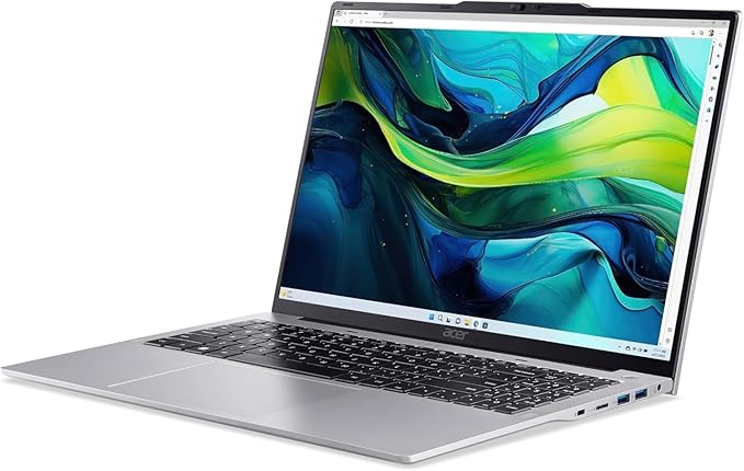 Acer Aspire Lite AL16-52P-32E3 Laptop | Intel Core i3-1305U | 8GB DDR5 RAM | 512GB SSD | Intel UHD Graphics | 16″ WUXGA IPS Display | Windows 11 Pro