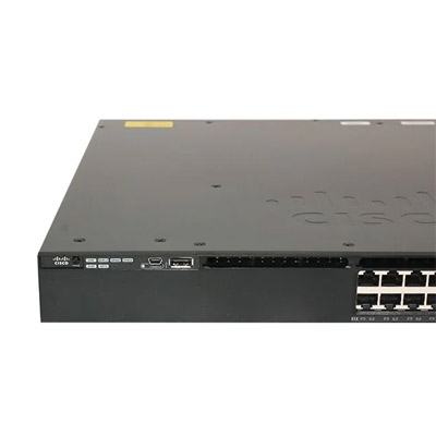 Cisco WS-C3650-24PS-S | Catalyst 3650 24-Port PoE+ Switch with 4x SFP & 640W PSU