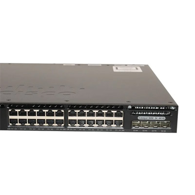 Cisco WS-C3650-24PS-S | Catalyst 3650 24-Port PoE+ Switch with 4x SFP & 640W PSU