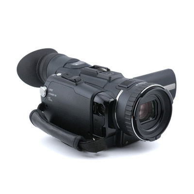 JVC GY-HM100 HD Camcorder – Dual SDHC Professional Hand-Held Camera (No Charger)