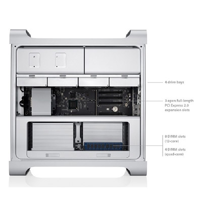Apple Mac Pro (Mid 2010) | 27GB RAM, 1TB HDD, Dual 2.4GHz Quad-Core Intel Xeon – Refurbished