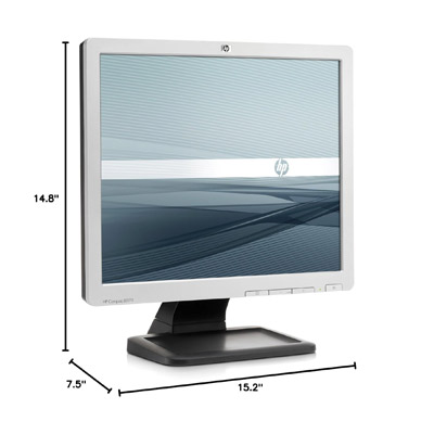 HP Compaq LE1711 17-inch LCD Monitor | 5:4 Aspect Ratio, 1000:1 Contrast